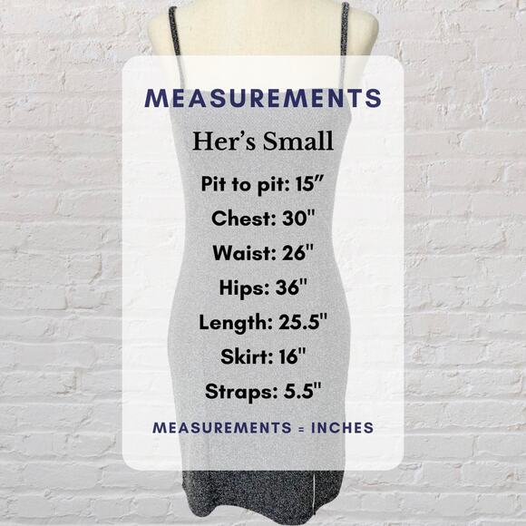 Y2K H&M Divided Silver Metallic Bodycon Mini Dress Women’s Small - Picture 7 of 9